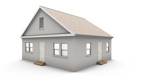 bungalow house 3D model