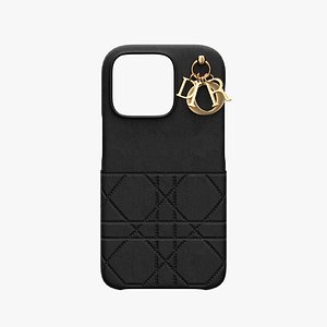 3D model Iphone 15 Pro Case Dior Black