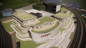 3D model Homes and care center -A2