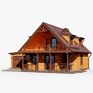 3D gameready house 14