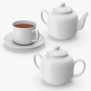 Tea Collection 3D model