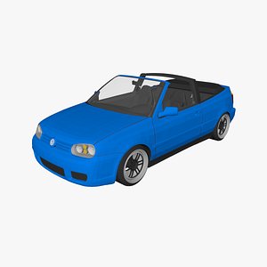 car vehicle golf 3D