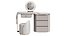Ensemble de meuble Lavabo Moderne en Bois Massif 极简主义