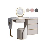 Ensemble de meuble lavabo moderne en bois massif minimaliste