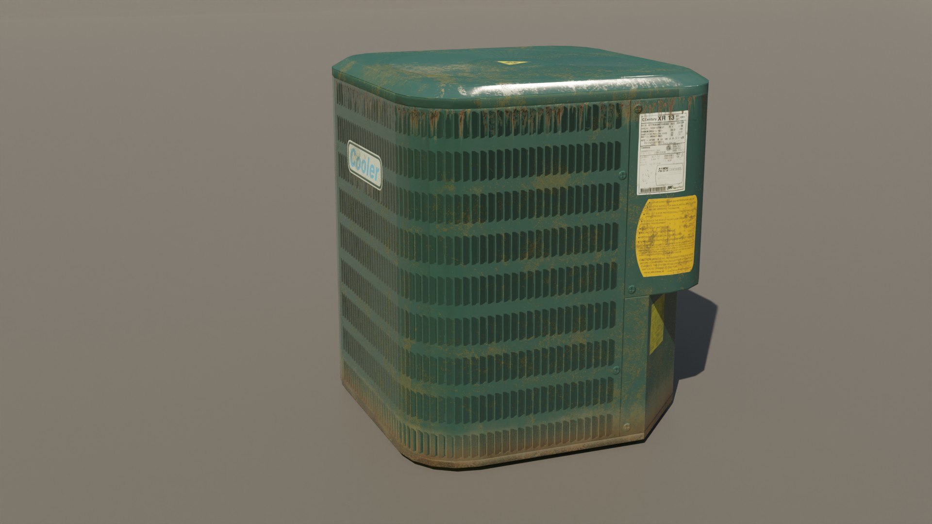 3D AC unit https://p.turbosquid.com/ts-thumb/G0/oe2JEr/UG/rustedcycles1/jpg/1649602700/1920x1080/fit_q87/bb63b0c75b70df4501ce9e39c07919e992dda902/rustedcycles1.jpg
