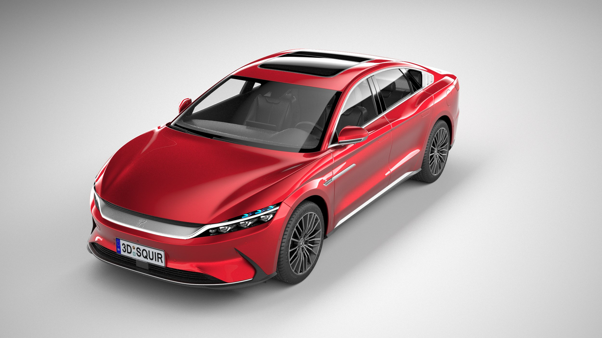 BYD Han 2023 3D 모델 TurboSquid 1907399