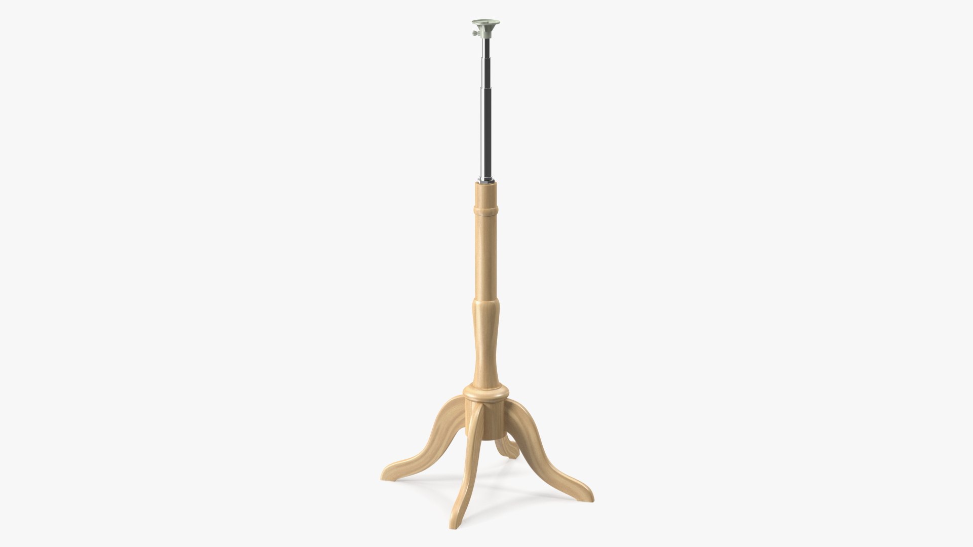 Wooden Stand 3D model preview