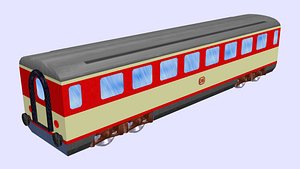rail passenger wagon 103 3D