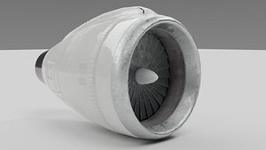 Airplane Engine (Game Ready)