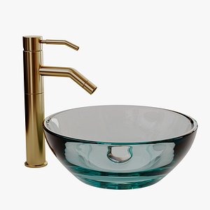 Glass sink