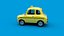 Cartoon Car Taxi Rig