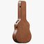 Estuche rígido de cuero para guitarra