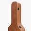 Estuche rígido de cuero para guitarra