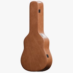 Leather Hard Guitar Case