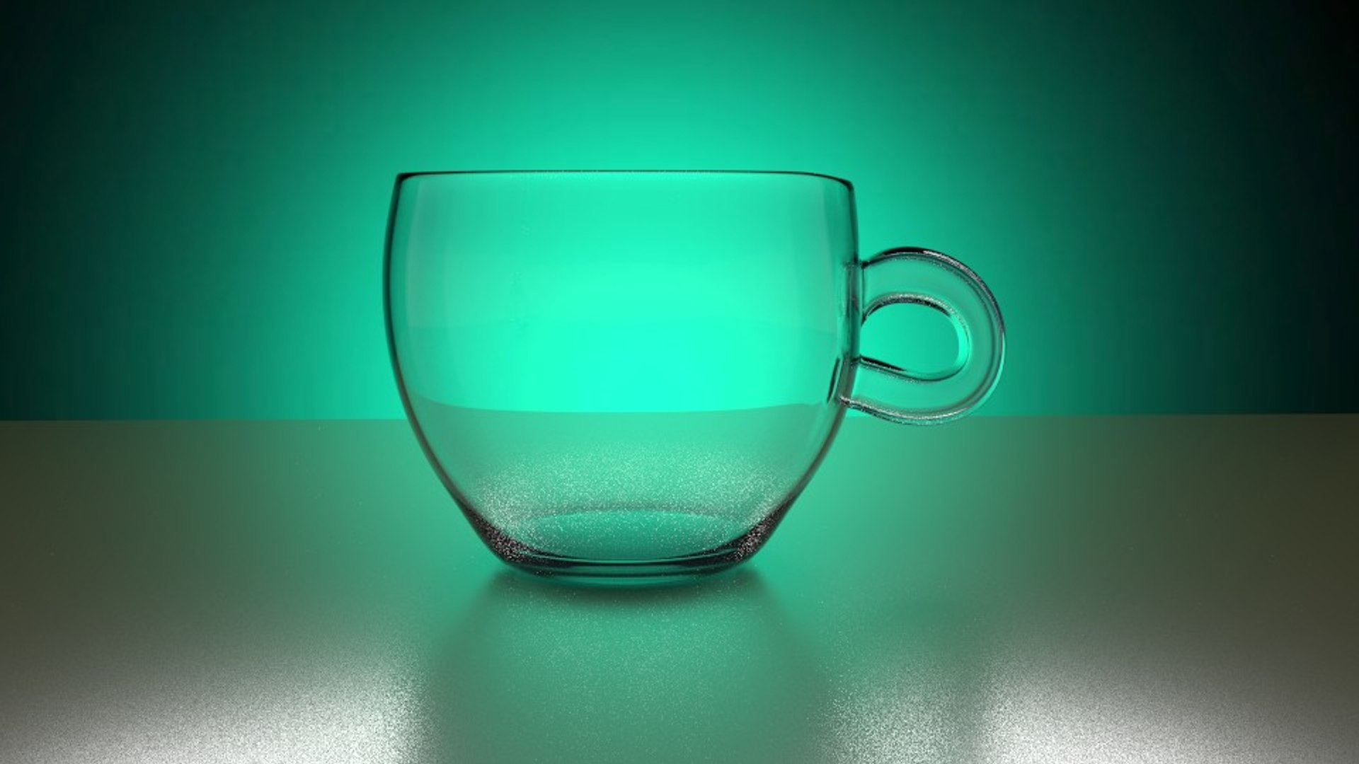 Simple Cup Water Animation 3d Model