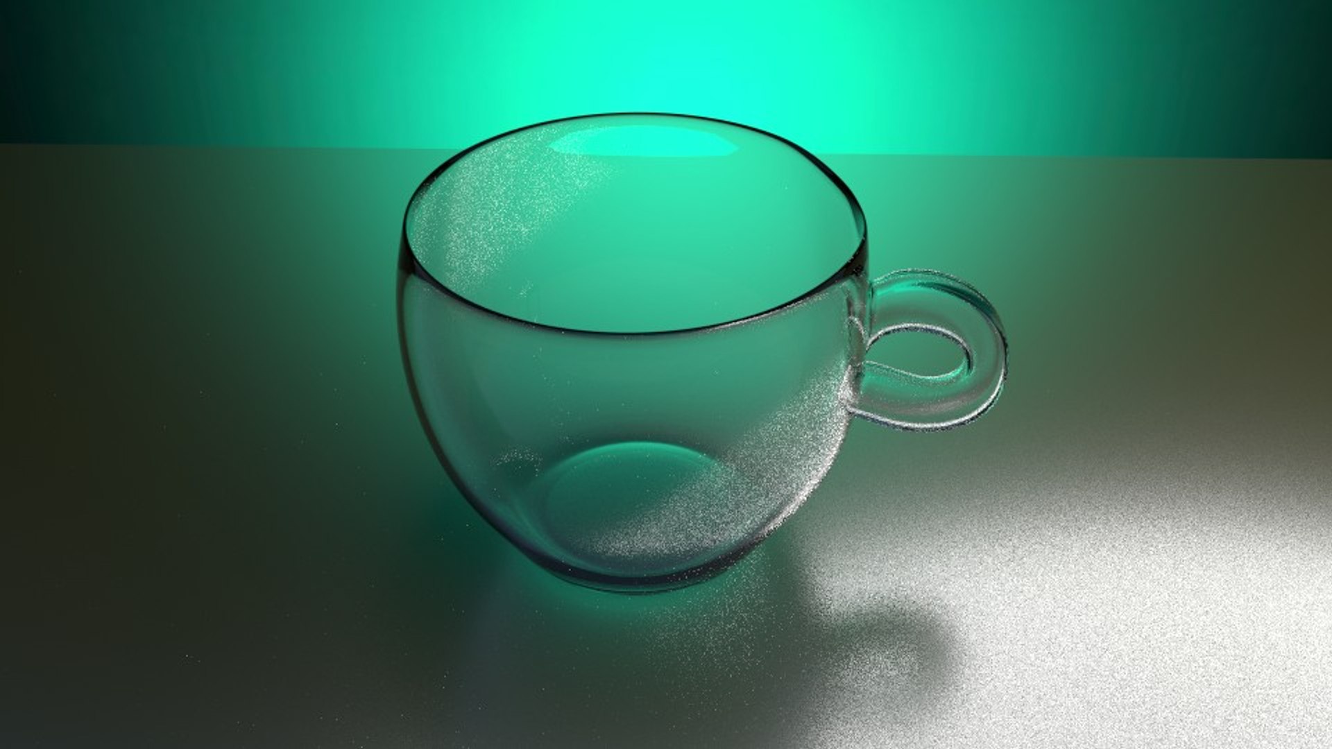 Simple Cup Water Animation 3d Model