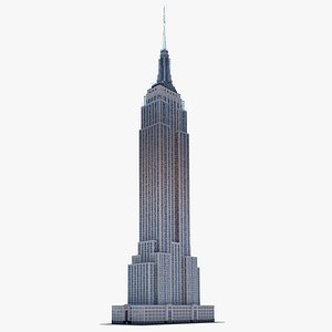 empire state building new york 3d 3ds