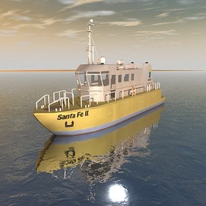 3dsmax pilots boat