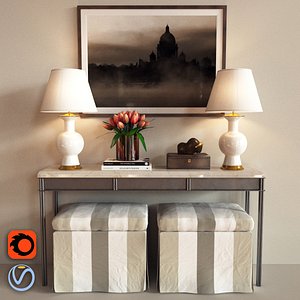 Iron Console Table