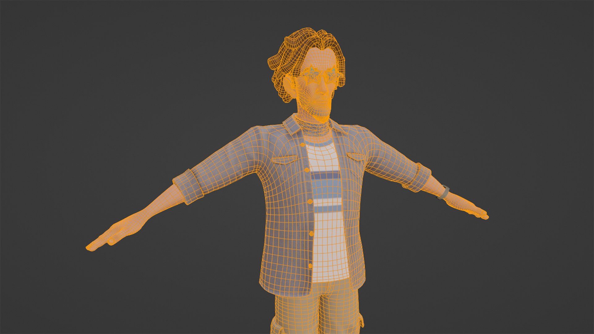 3D Cartoon Rigged Funny Man Character 3D Model model - TurboSquid 2155370
