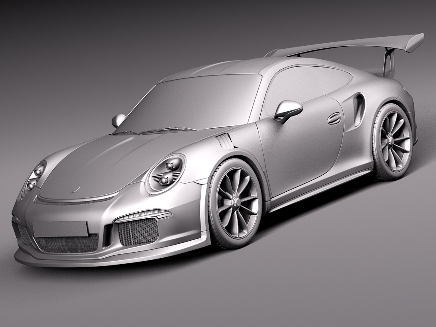 3d 2016 Porsche 911 Model