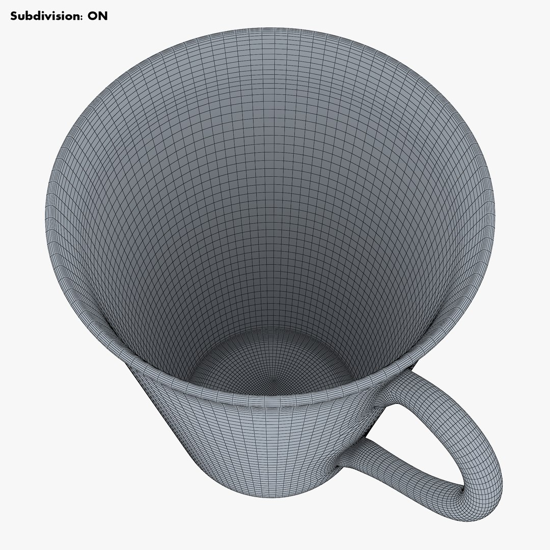 3D Ceramic Mug 350ml M 1 Model - TurboSquid 2144274