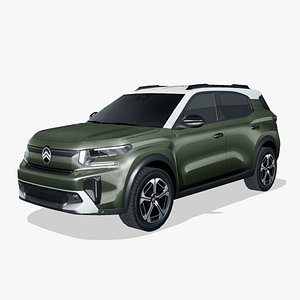 3D Citroen C3 Aircross 2025