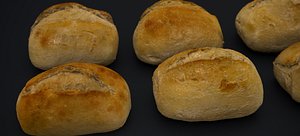 FRENCH HARD ROLLS 2024 3D model