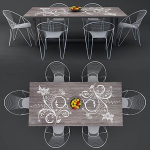 modern dining table chair