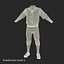 Baseball Player Outfit Generic 3 3D Model