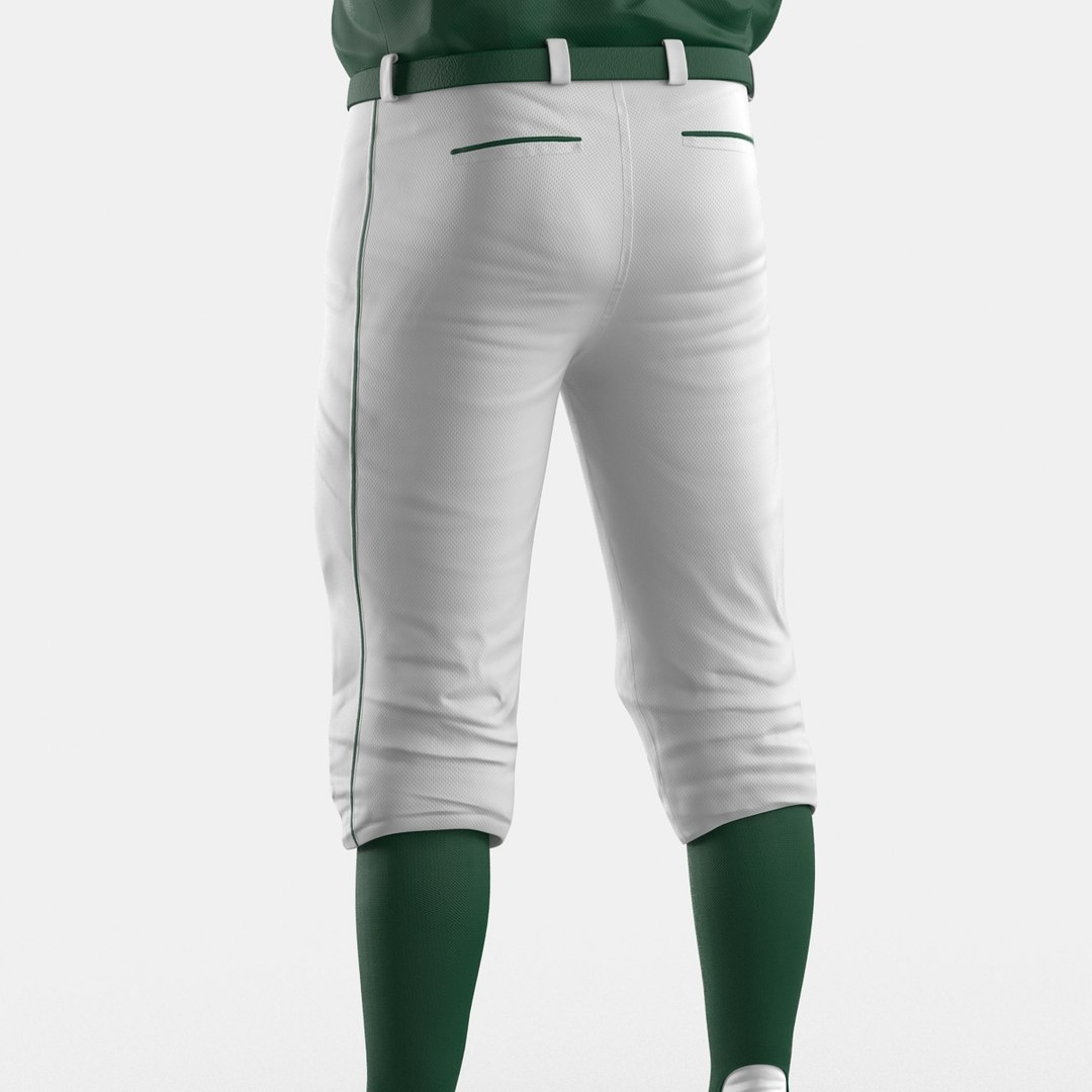 Baseball Player Outfit Generic 3D Model $89 - .3ds .c4d .fbx .ma