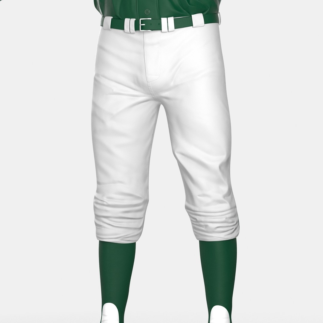 Baseball Player Outfit Generic 3D Model $89 - .3ds .c4d .fbx .ma