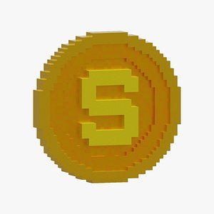 3D Sandbox Coin model