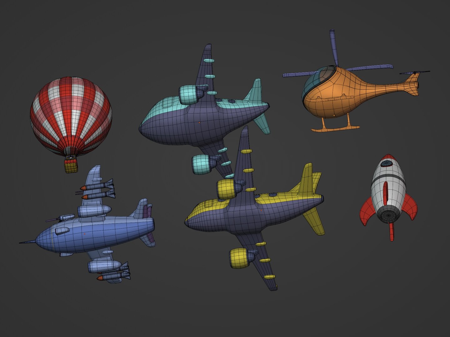 3D Cartoon Aircraft Pack model https://p.turbosquid.com/ts-thumb/G1/punmoP/1B/i13/jpg/1643806645/1920x1080/fit_q87/079f7dbbd3895d1fa7fcf1169bf7c3e71b7ab0c4/i13.jpg