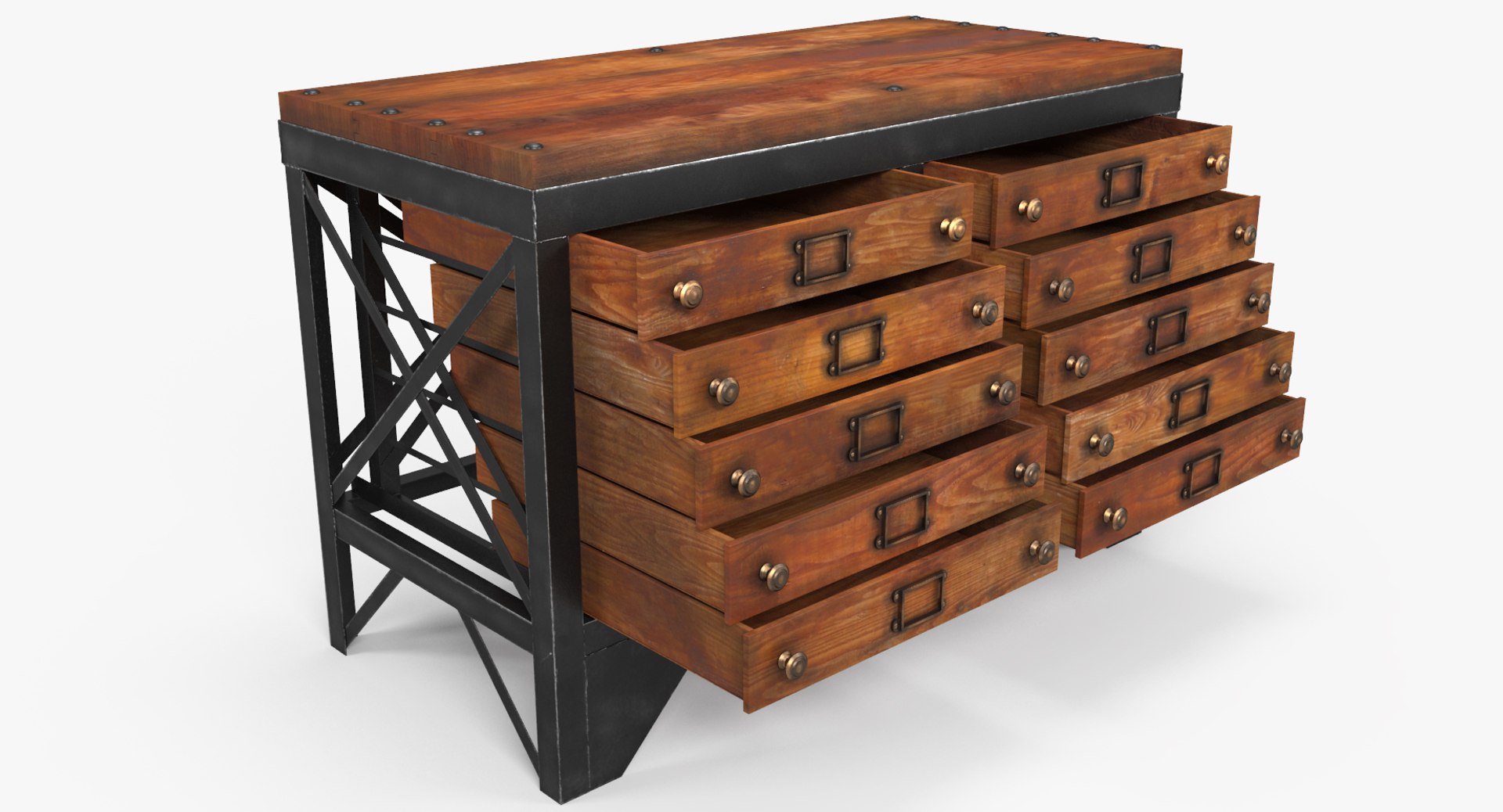 Vintage Commode 3D Model - TurboSquid 1233786