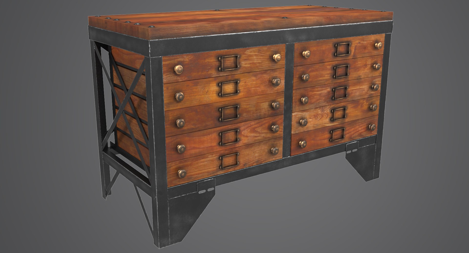 Vintage Commode 3D Model - TurboSquid 1233786