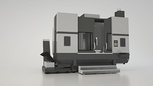 3D CNC Milling Machine model