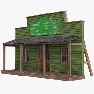 False Front Western House 2