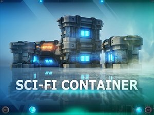 C3 - Sci-Fi Container 3 model