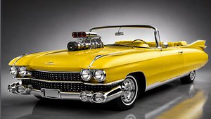 Cadillac Eldorado Supercharged Classic 3D Model 3D model