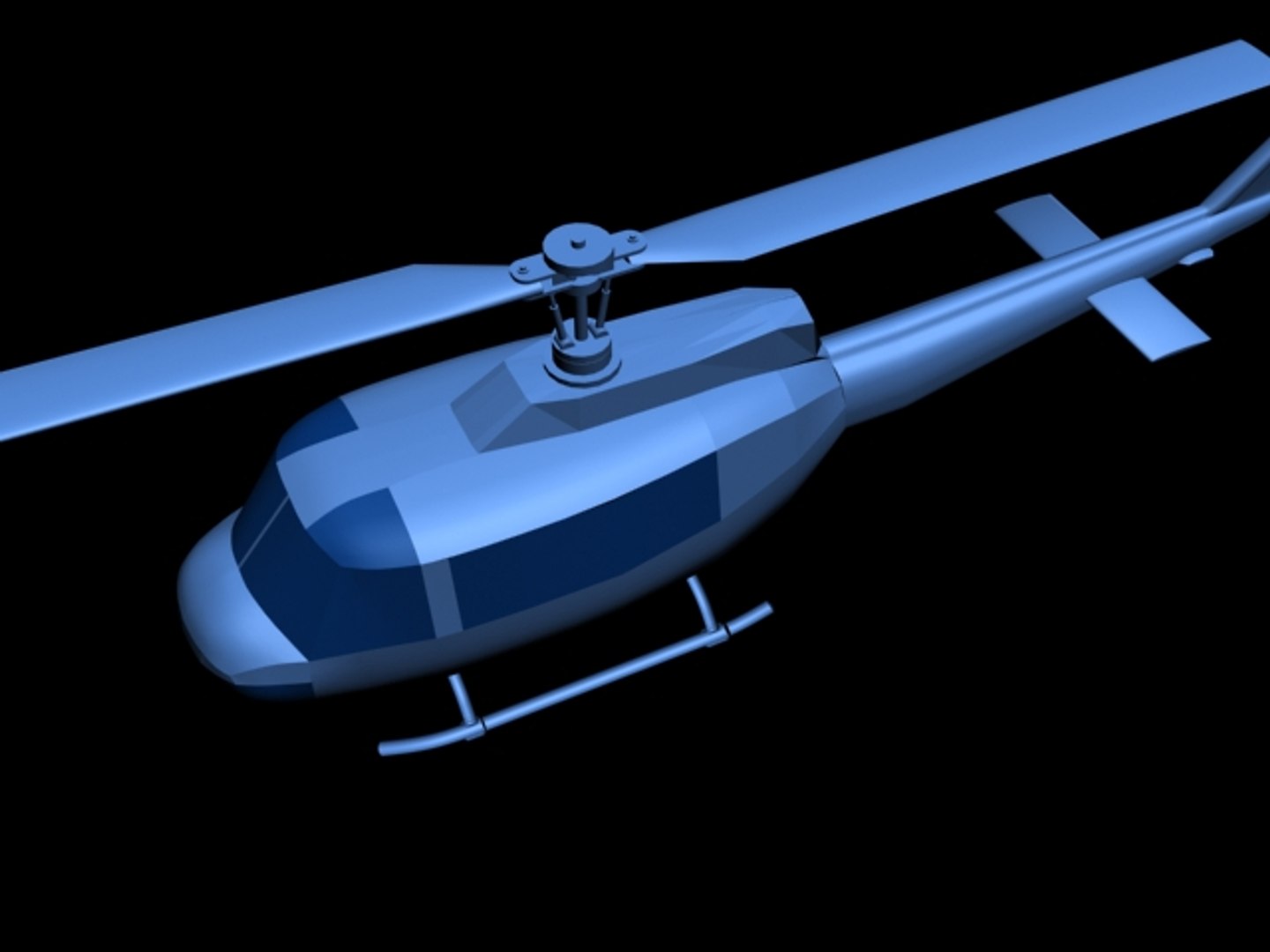 Free Bell212 Huey Bell 212 3d Model