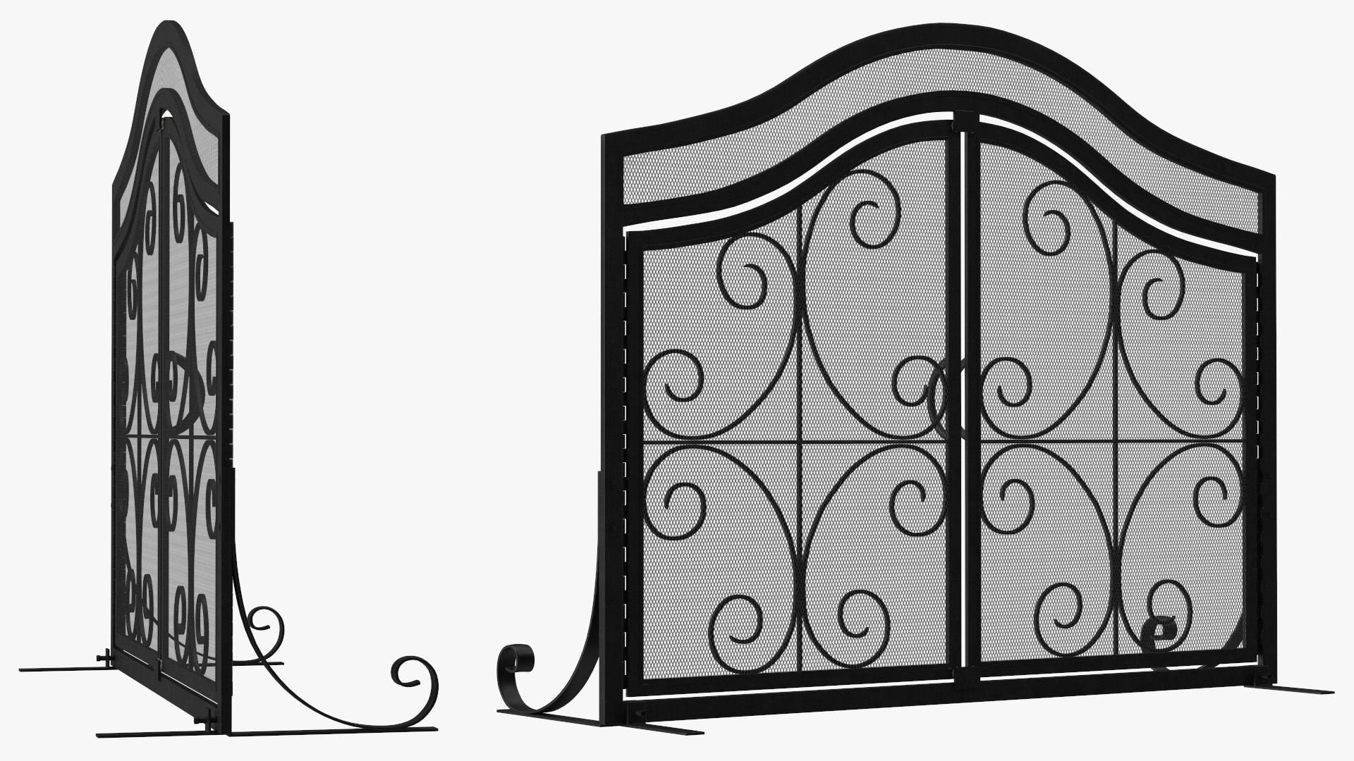 Wrought Iron Fireplace Screen with Doors 3D model https://p.turbosquid.com/ts-thumb/G2/8jdV6L/Ur/wroughtironfireplacescreenwithdoorsmb3dmodel008/jpg/1647627452/1920x1080/fit_q87/bee1625d070e4759ed574764f3194c0466f482f5/wroughtironfireplacescreenwithdoorsmb3dmodel008.jpg