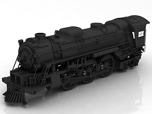 3D Hudson J3a Steam Engine