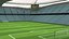Qatar Stadiums 3D Model Collection