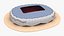 Qatar Stadiums 3D Model Collection