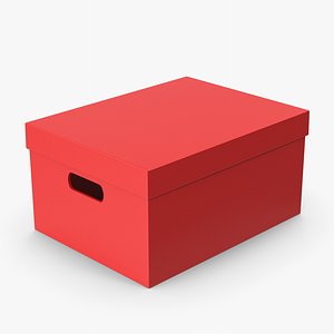 3D Red Box