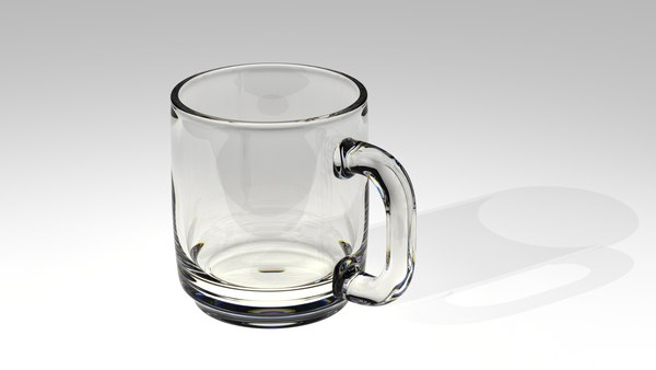 3D Transparent Glass Floating Coffee Mug - TurboSquid 1941170