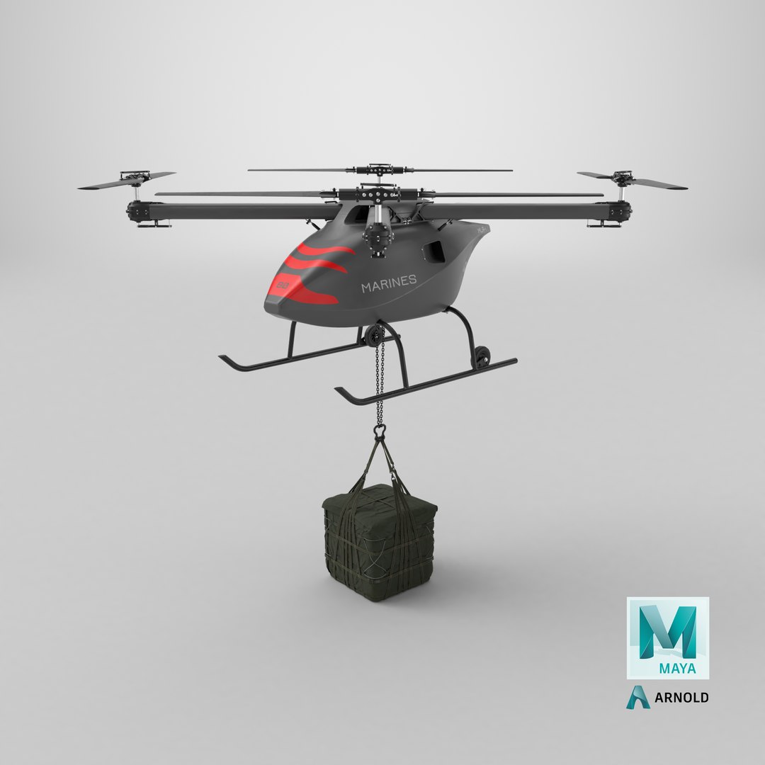 3D model US Navy Military Cargo Drone with Suspended Load https://p.turbosquid.com/ts-thumb/G2/aoH9Wn/BT/stemcell_maya_arnold_render/png/1745500343/1920x1080/fit_q87/eb1f1f87fb9adb2e164dfe835fcffb04675ba9b4/stemcell_maya_arnold_render.jpg