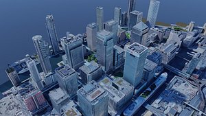 3D model UK - London City photogrammetry 3