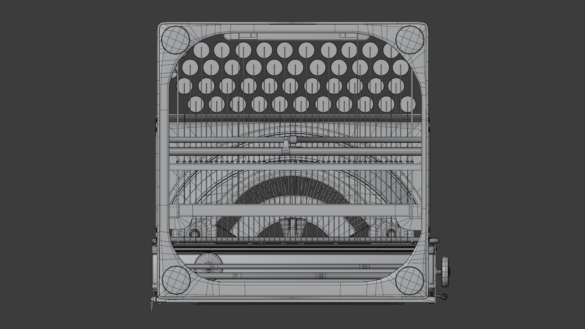 3D typewriter remington vintage model - TurboSquid 1670994